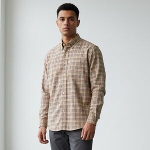 Tommy Bahama Plaid Beachside Cotton Cruiser Button Down Shirt - Size XL